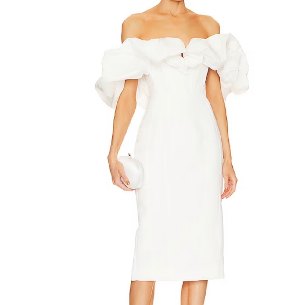 Line & Dot Samara dress in white size small new with tags